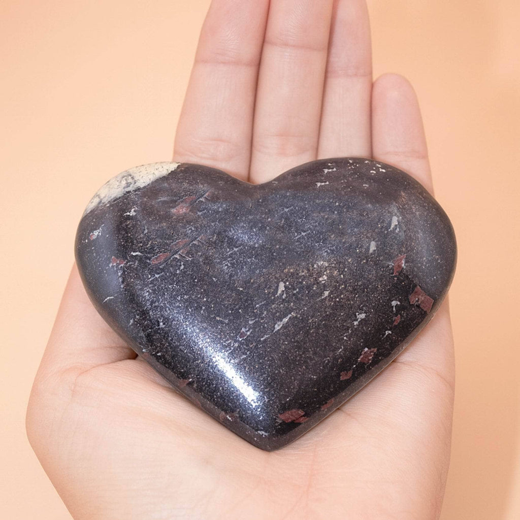 Covellite Heart