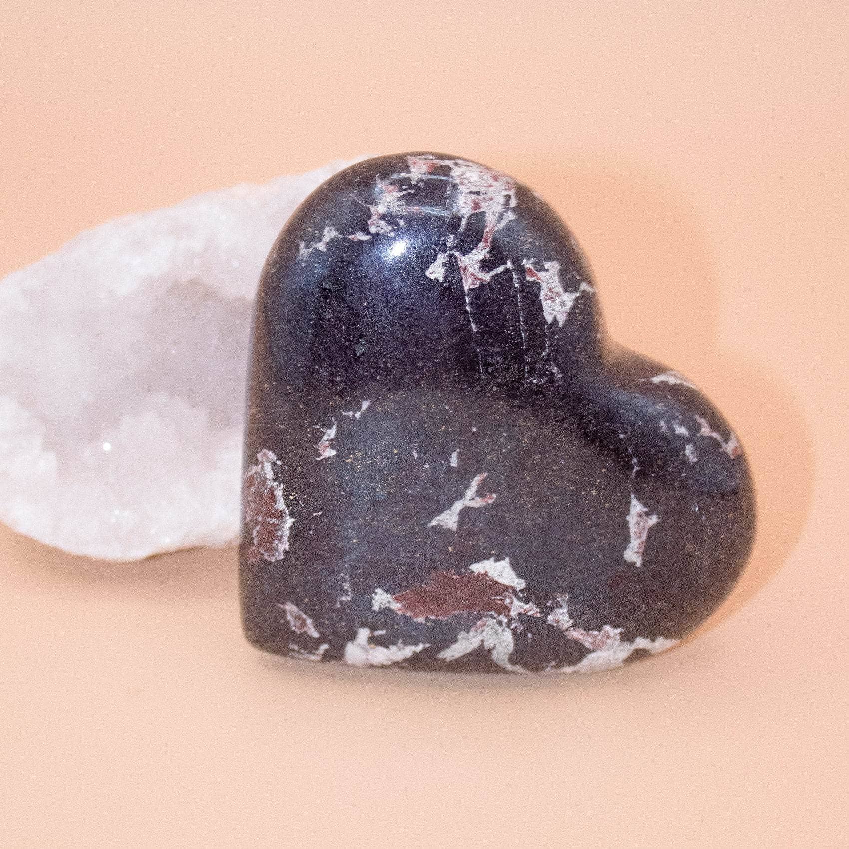 Covellite Heart
