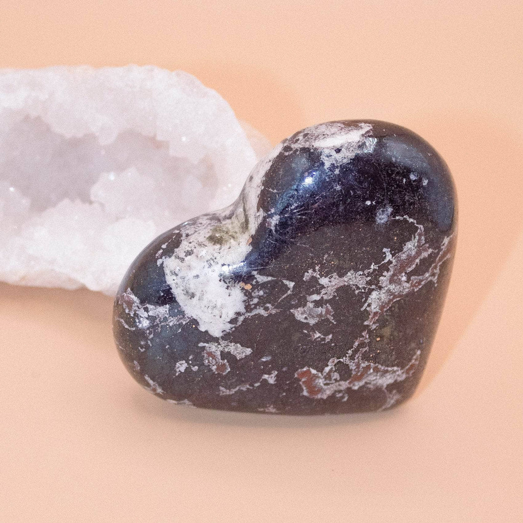 Covellite Heart