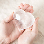 Clear Quartz Hearts - 1 of a Kind - AAA Premium Quality