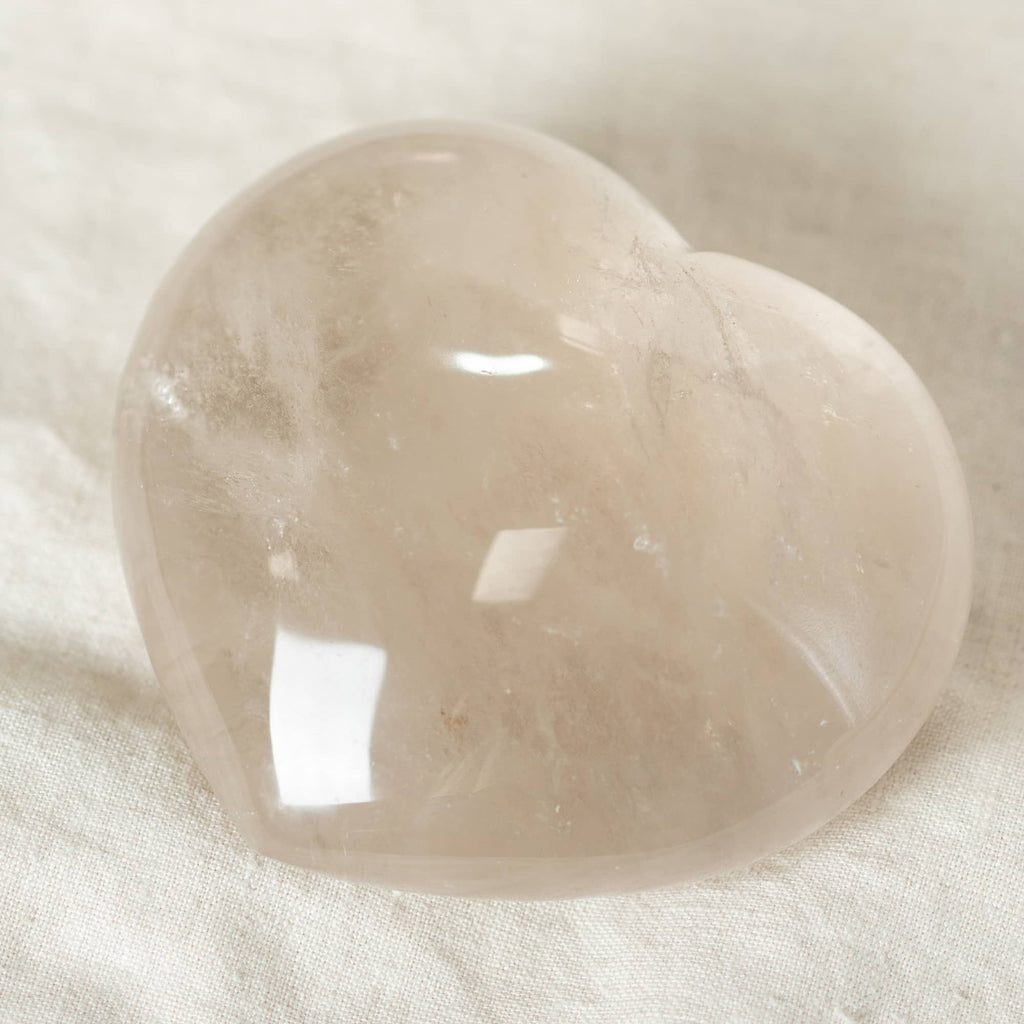 Clear Quartz Hearts - 1 of a Kind - AAA Premium Quality