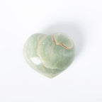Rare Green Moonstone Heart - 1 of a Kind