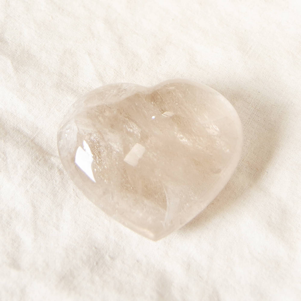 Clear Quartz Hearts - 1 of a Kind - AAA Premium Quality