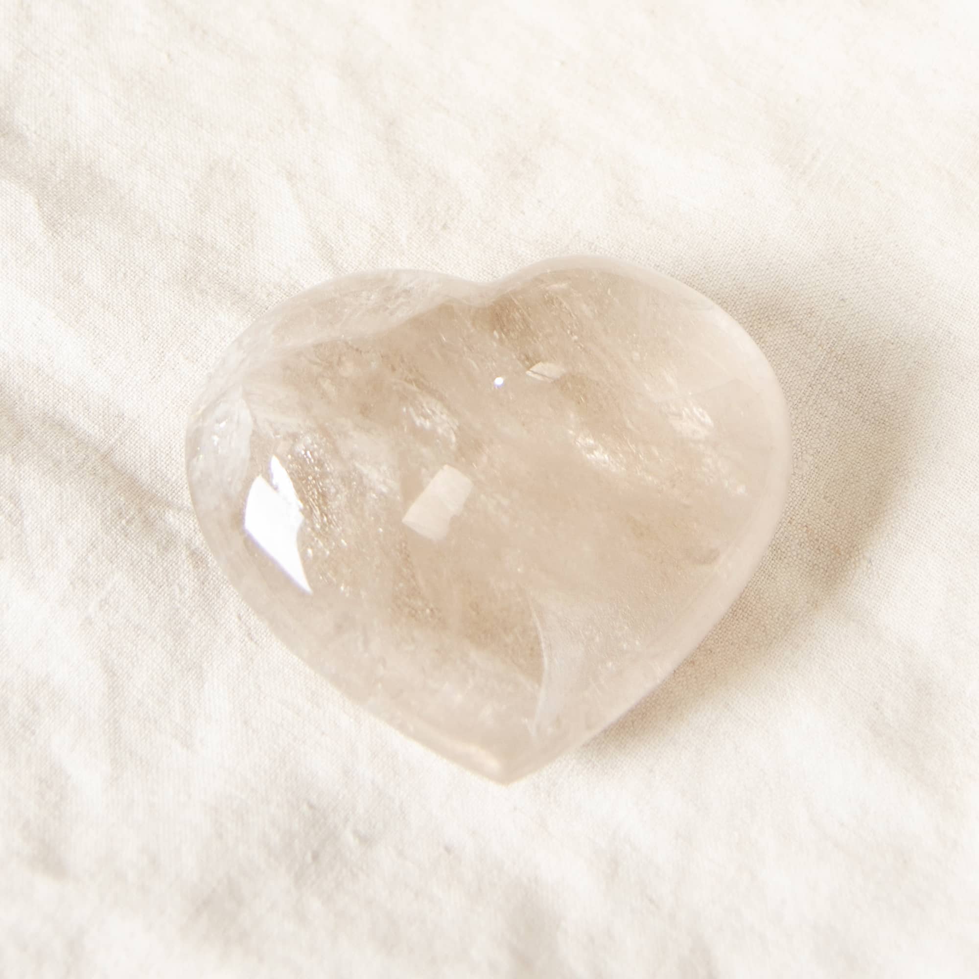Clear Quartz Hearts - 1 of a Kind - AAA Premium Quality