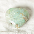 Rare Green Moonstone Heart - 1 of a Kind