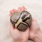 Rare Black Septarian Heart - 1 of a Kind