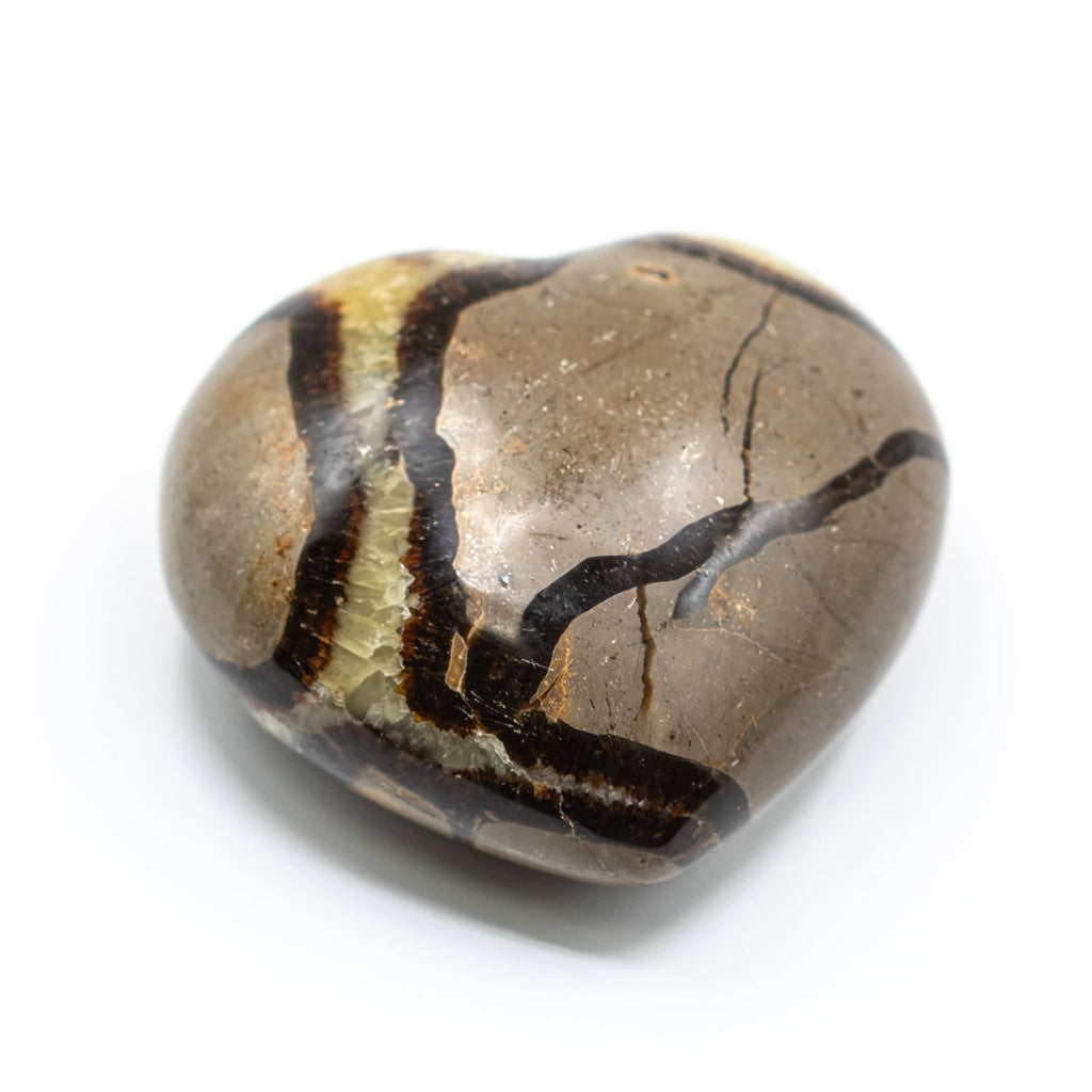 Rare Black Septarian Heart - 1 of a Kind
