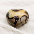 Rare Black Septarian Heart - 1 of a Kind