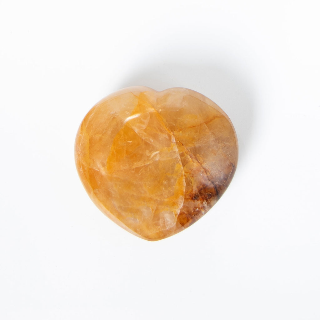 Golden Healer Quartz Heart - 1 of a Kind