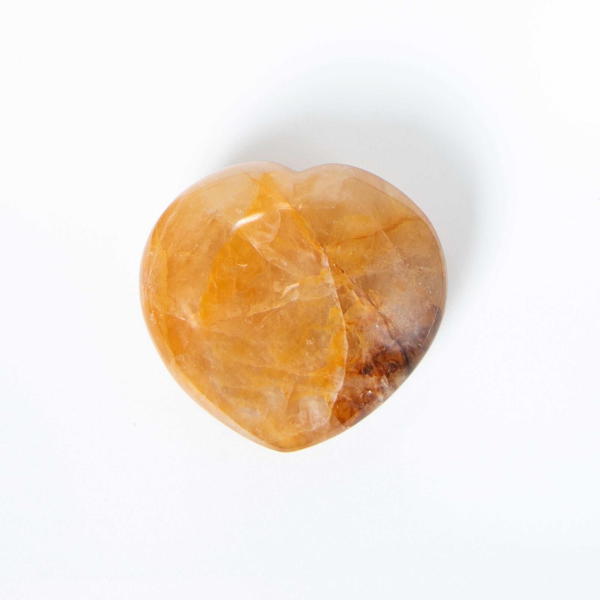 Golden Healer Quartz Heart - 1 of a Kind
