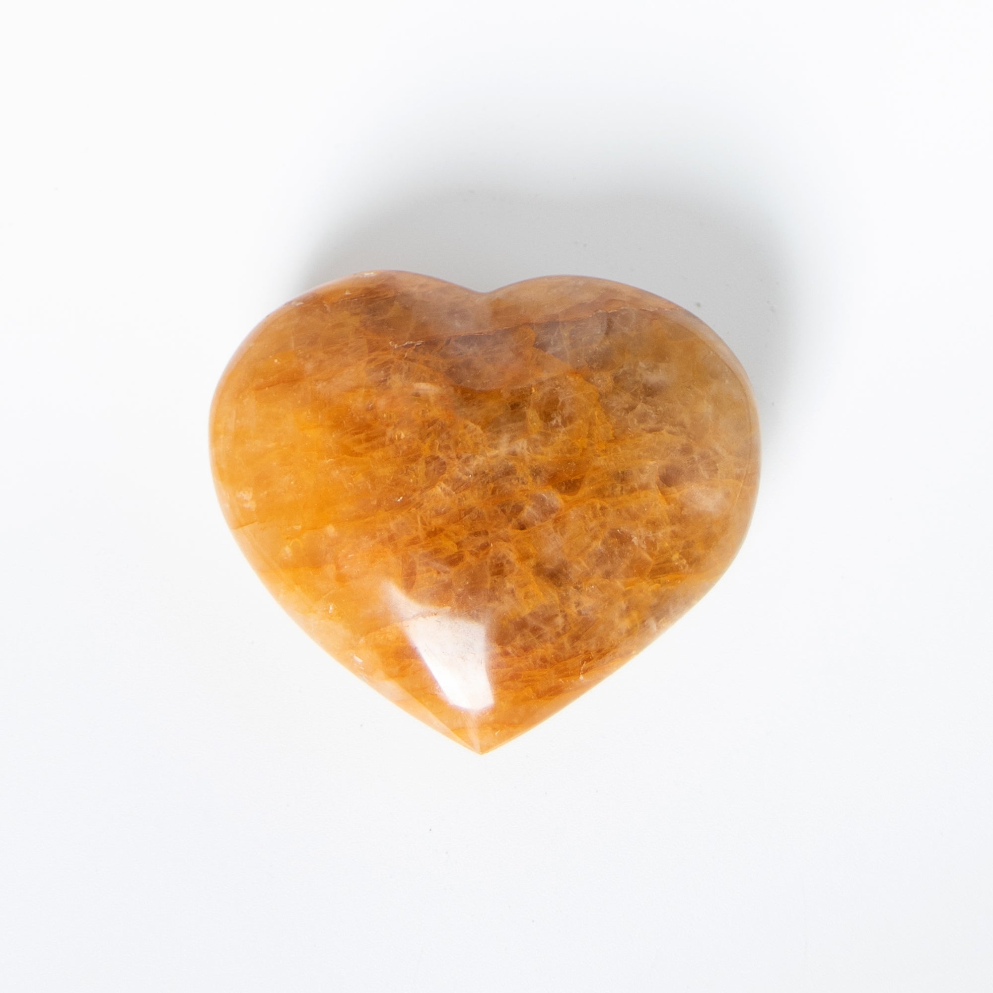 Golden Healer Quartz Heart - 1 of a Kind