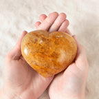 Golden Healer Quartz Heart - 1 of a Kind