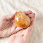 Golden Healer Quartz Heart - 1 of a Kind
