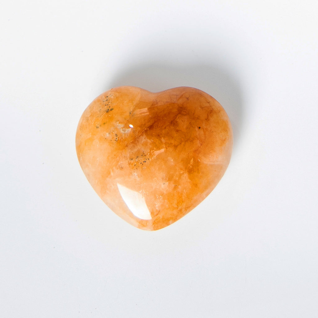 Golden Healer Quartz Heart - 1 of a Kind
