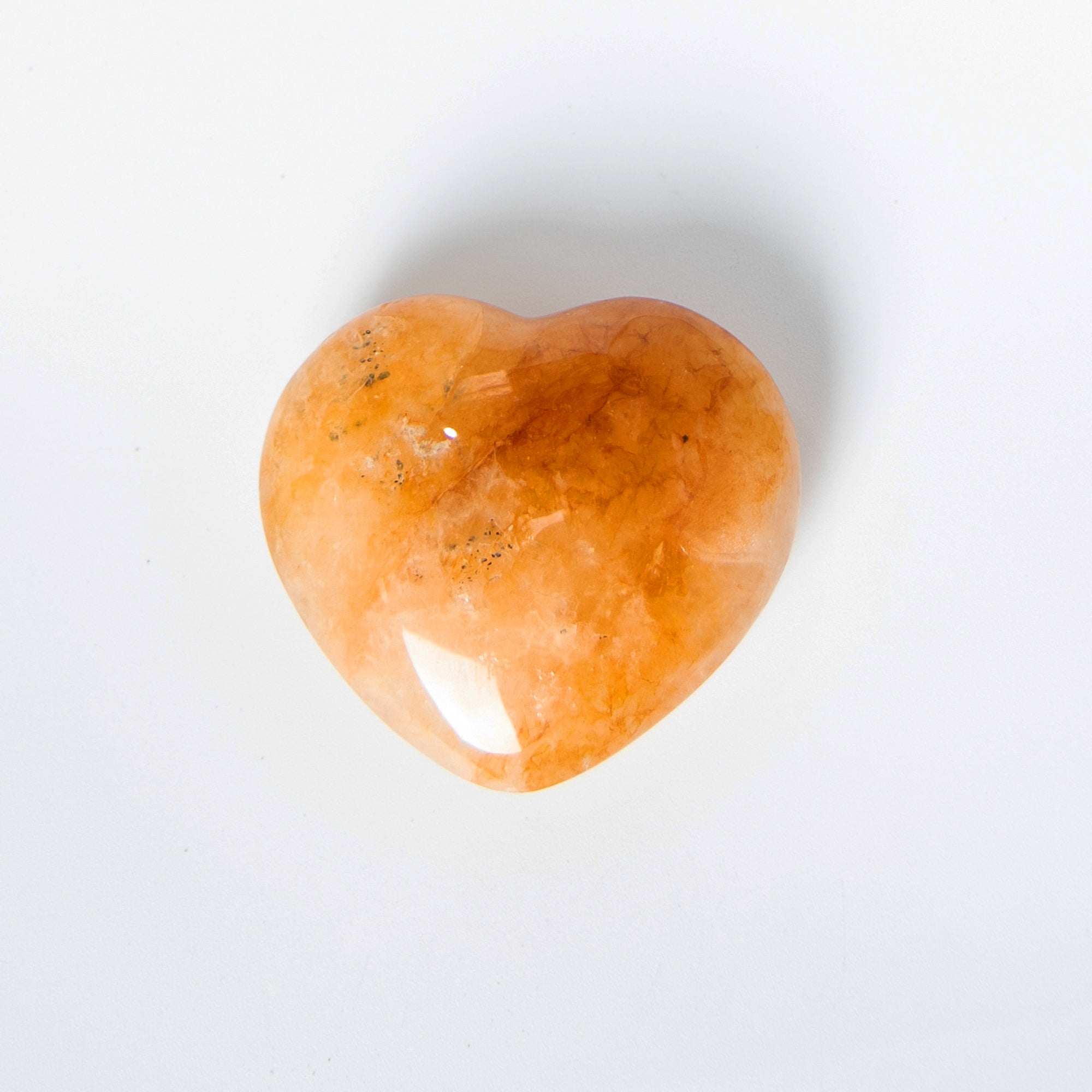 Golden Healer Quartz Heart - 1 of a Kind