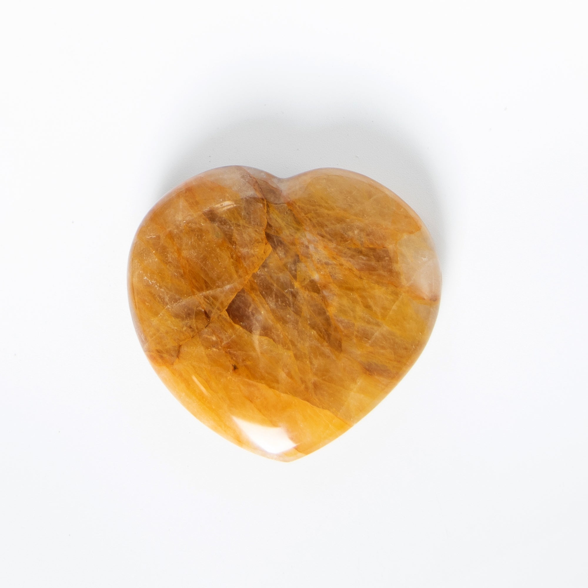 Golden Healer Quartz Heart - 1 of a Kind