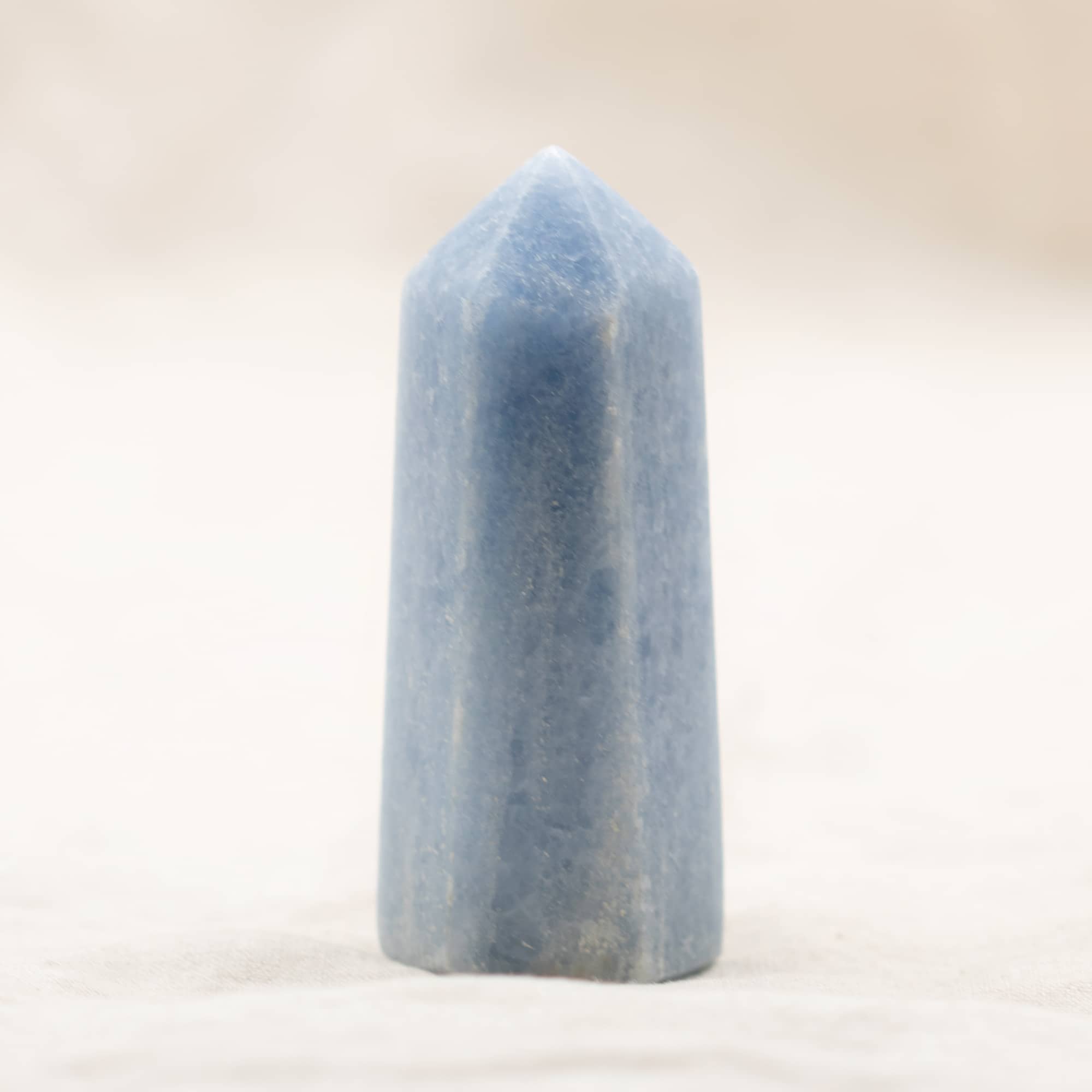 Blue Calcite Obelisk - 1 of a Kind