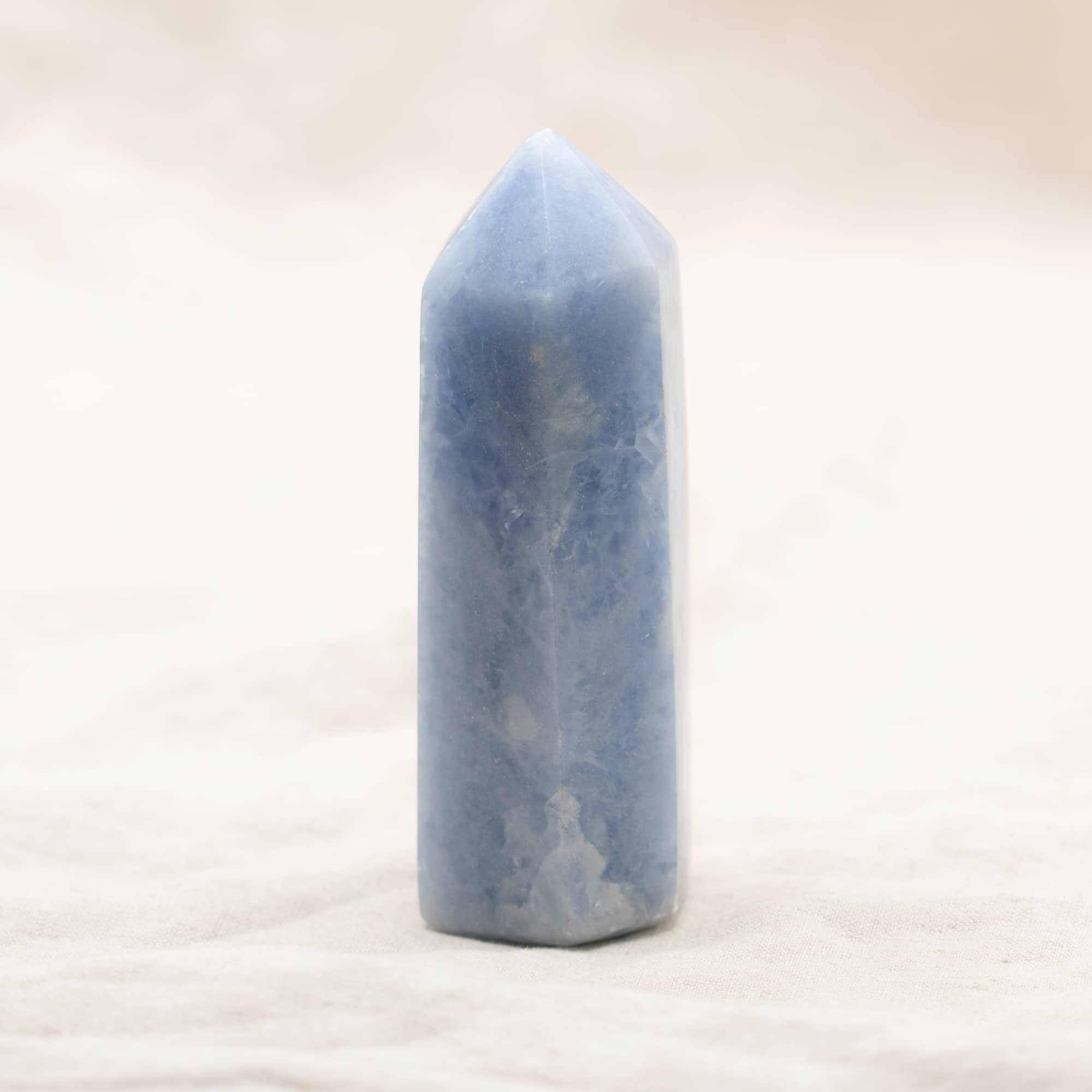 Blue Calcite Obelisk - 1 of a Kind