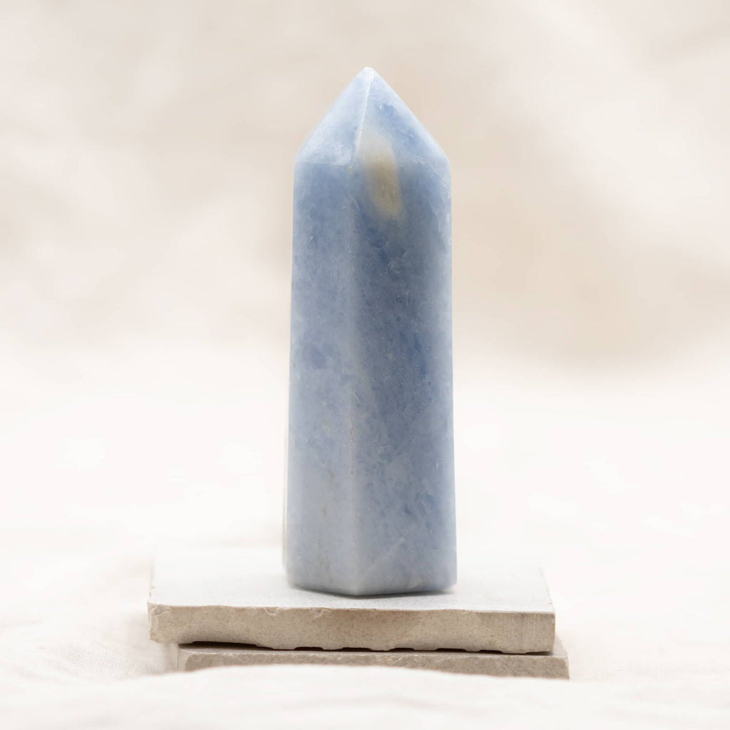Blue Calcite Obelisk - 1 of a Kind