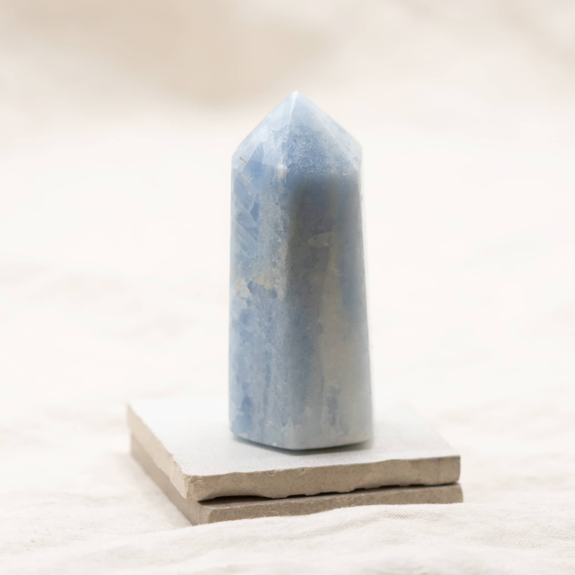 Blue Calcite Obelisk - 1 of a Kind