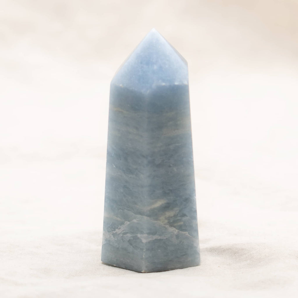 Blue Calcite Obelisk - 1 of a Kind