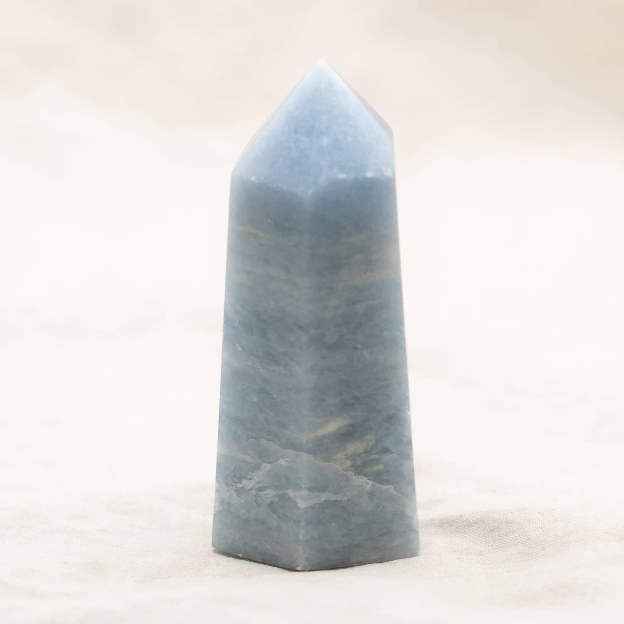 Blue Calcite Obelisk - 1 of a Kind