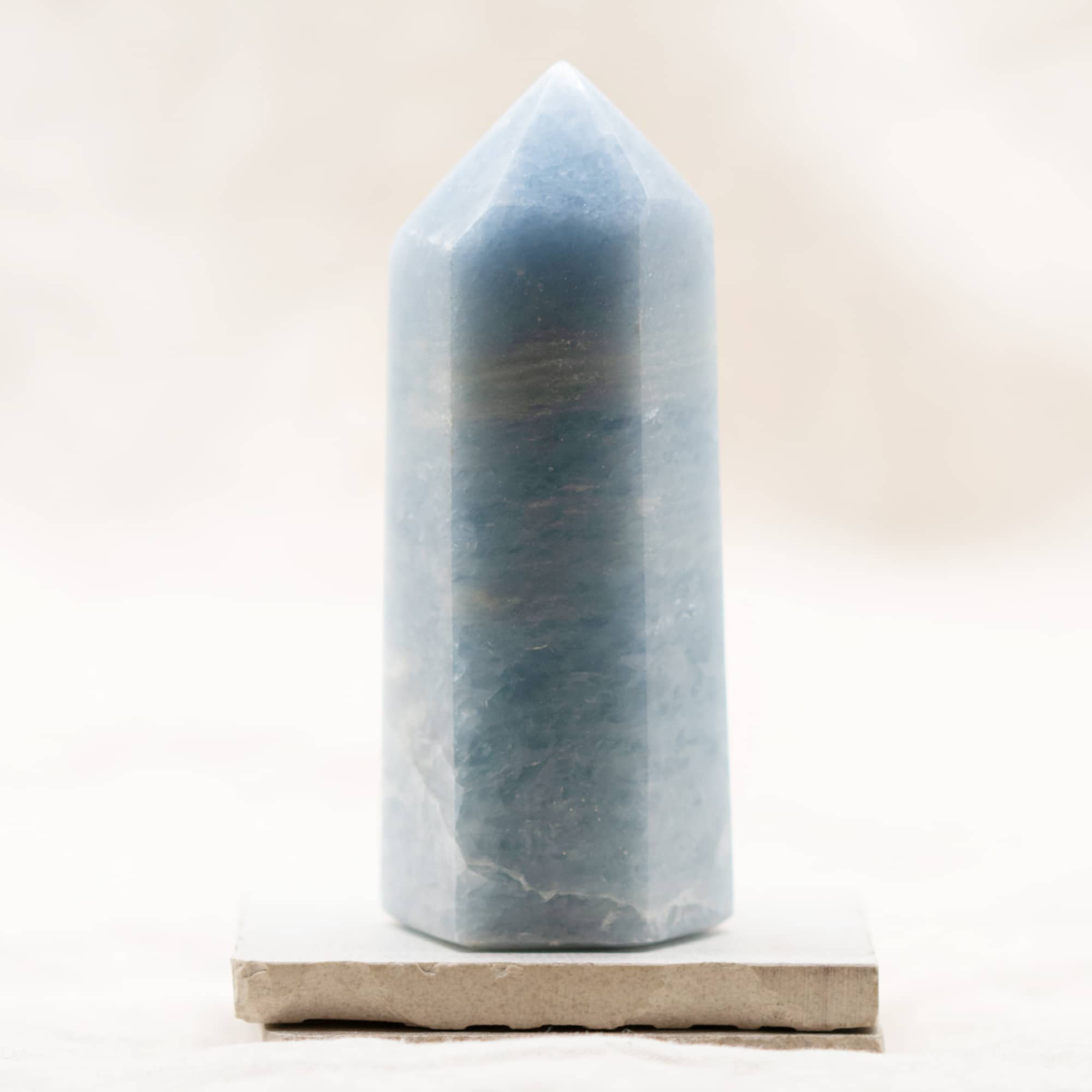Blue Calcite Obelisk - 1 of a Kind