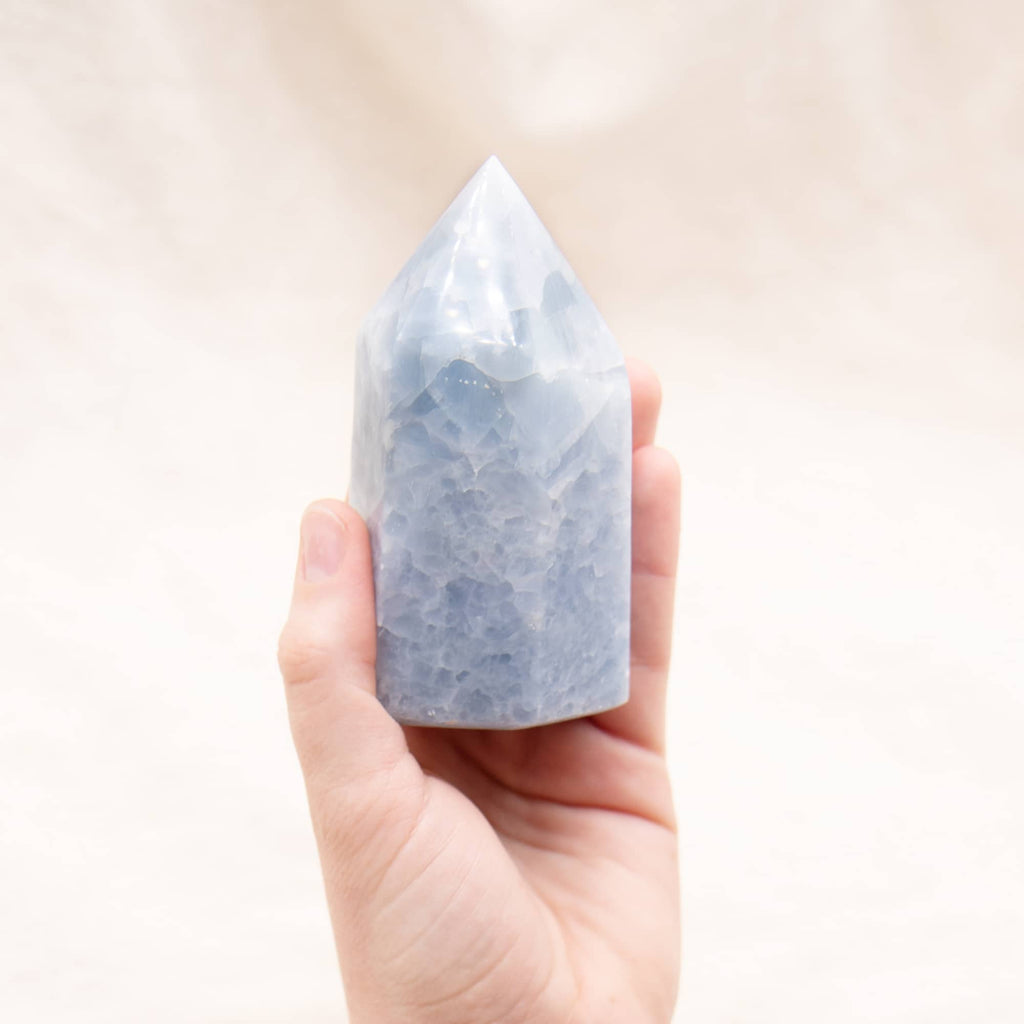 Blue Calcite Obelisk - 1 of a Kind