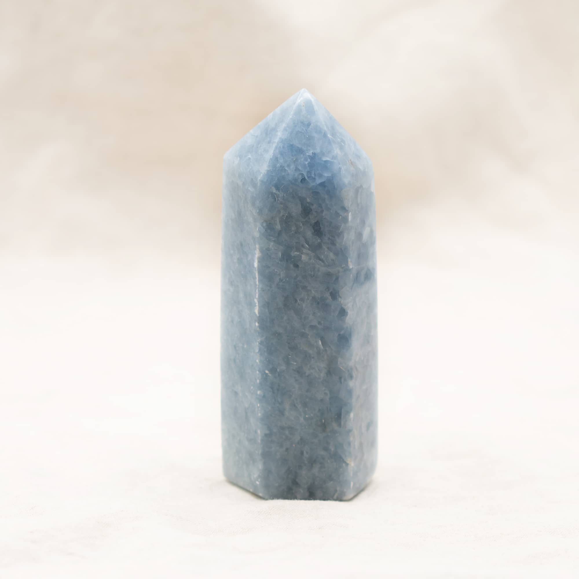Blue Calcite Obelisk - 1 of a Kind