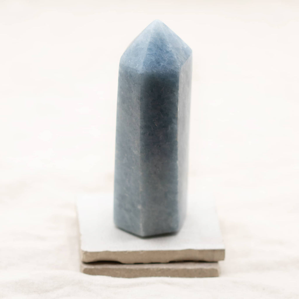 Blue Calcite Obelisk - 1 of a Kind