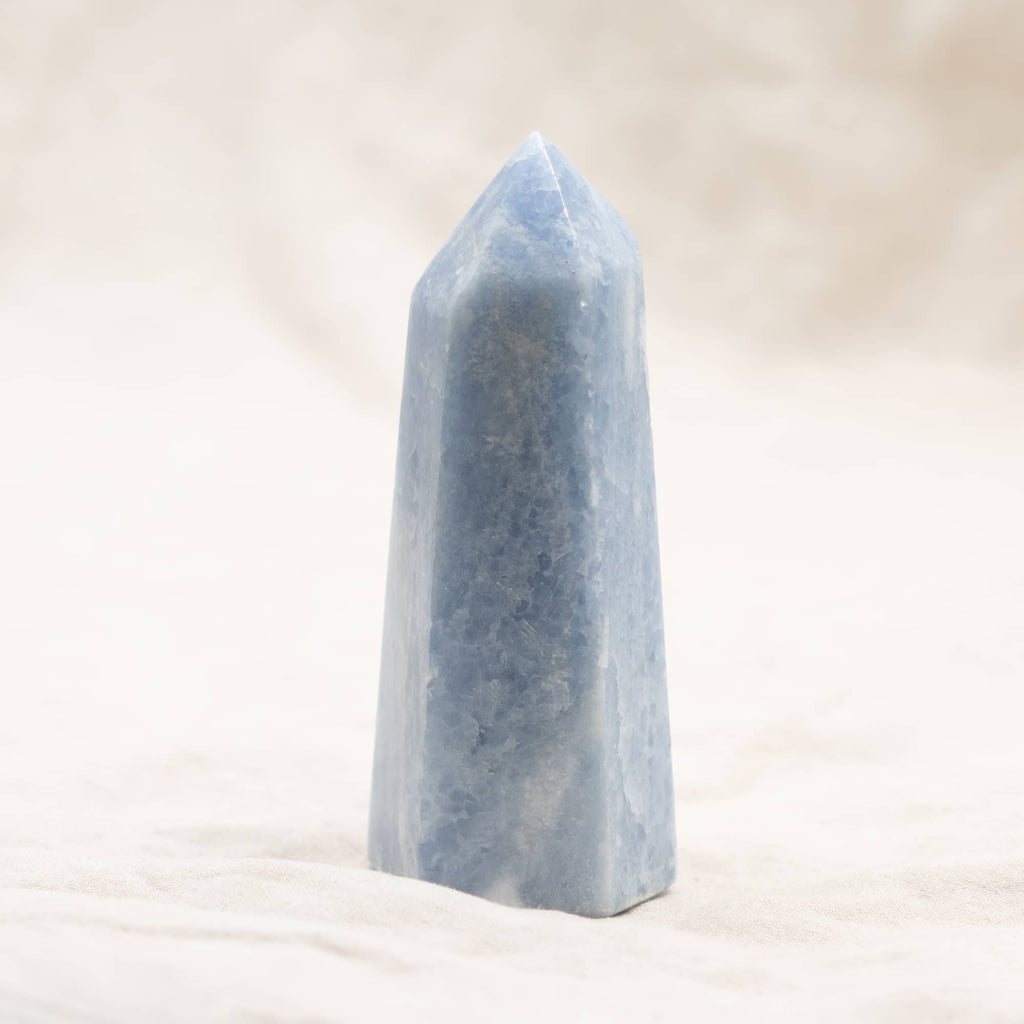 Blue Calcite Obelisk - 1 of a Kind