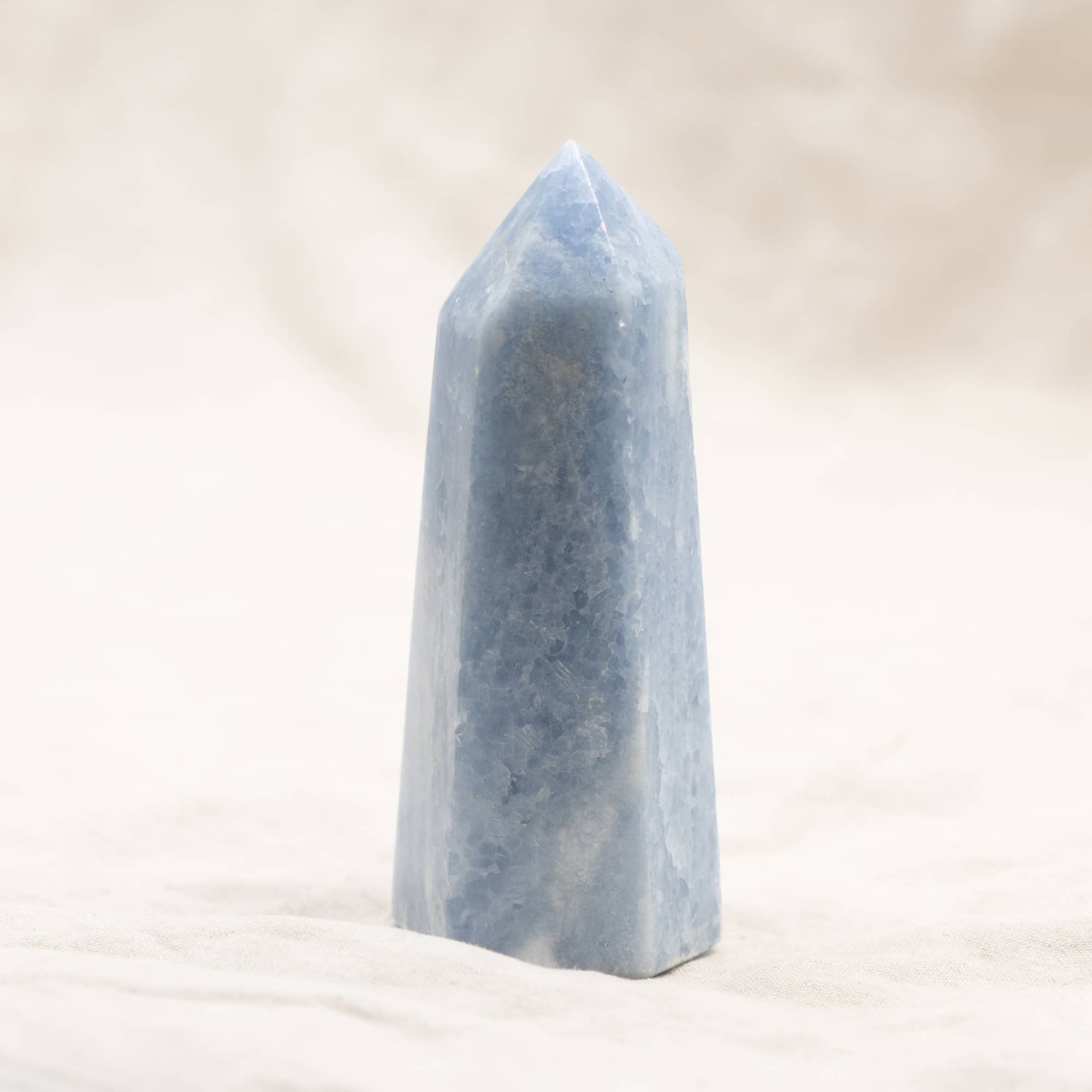 Blue Calcite Obelisk - 1 of a Kind