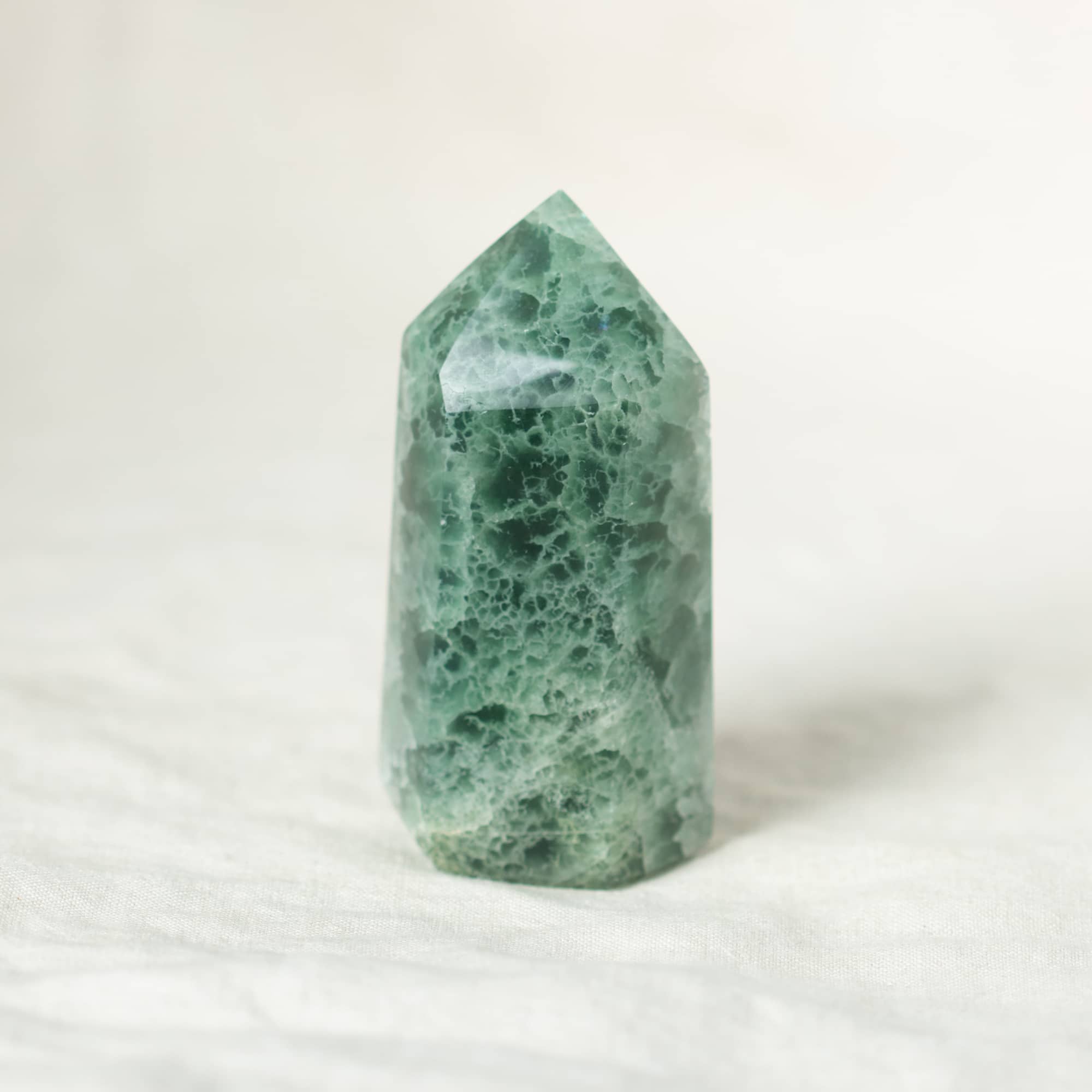Green Fluorite Obelisk - 1 of a Kind