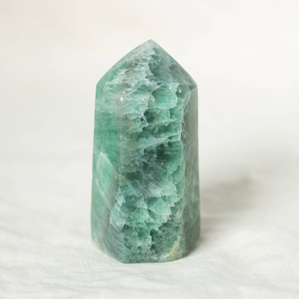 Green Fluorite Obelisk - 1 of a Kind