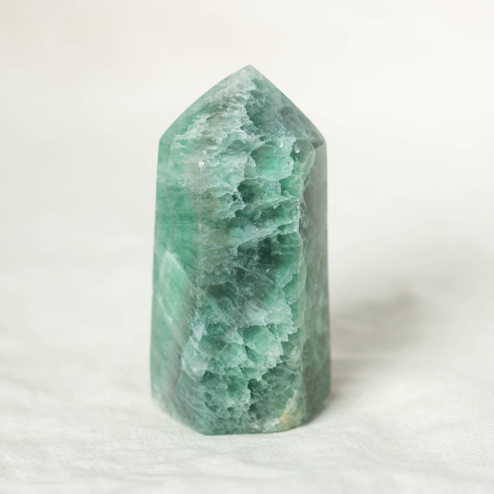 Green Fluorite Obelisk - 1 of a Kind