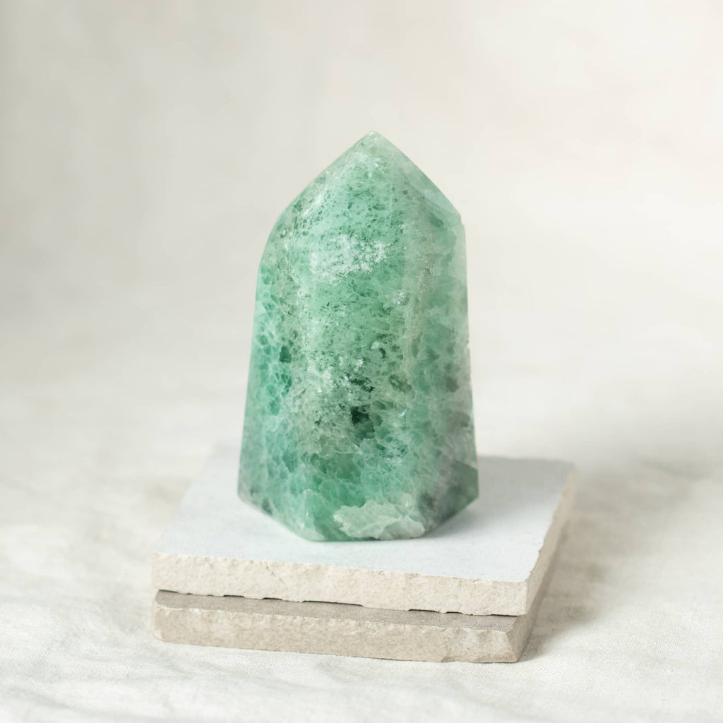 Green Fluorite Obelisk - 1 of a Kind