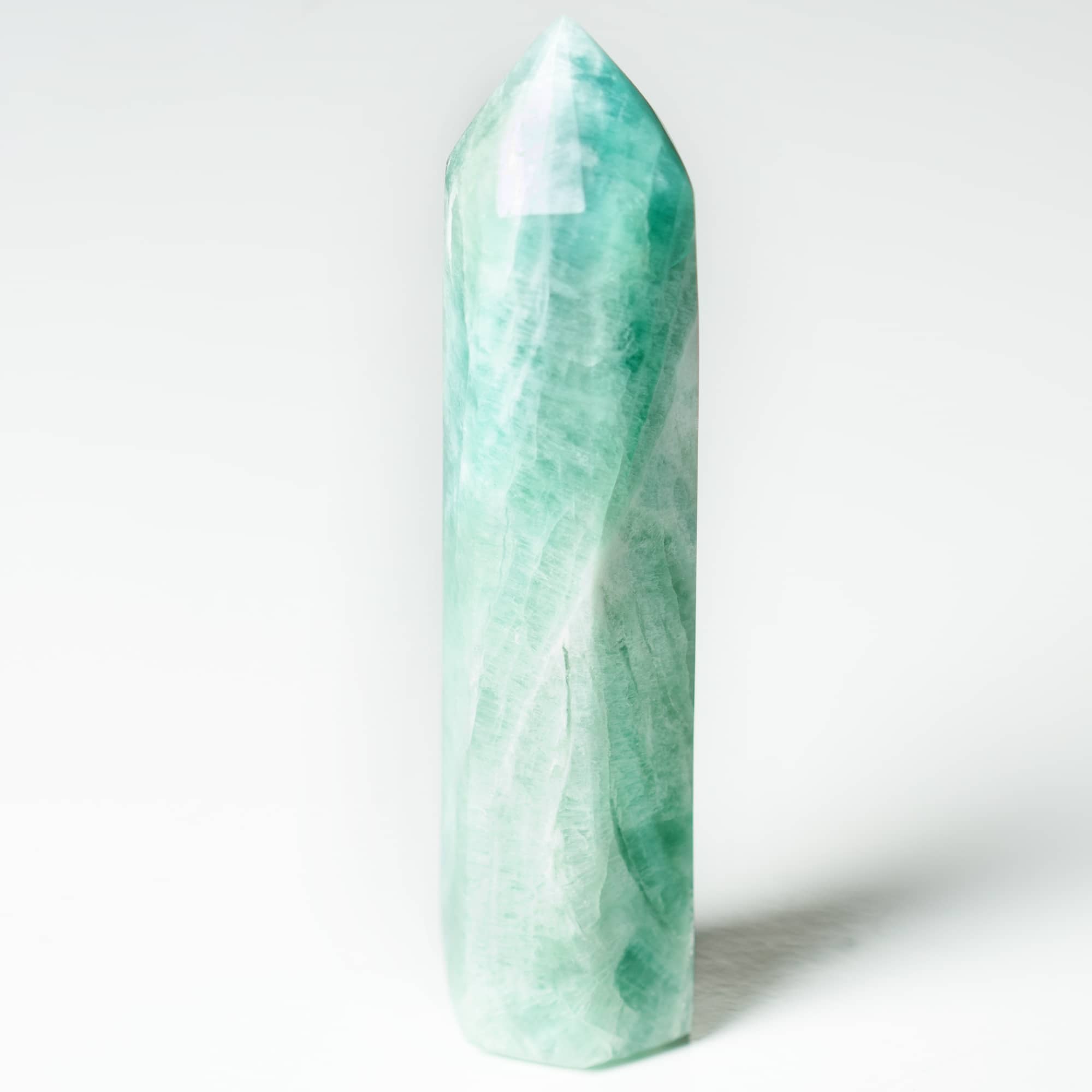 Green Fluorite Obelisk - 1 of a Kind