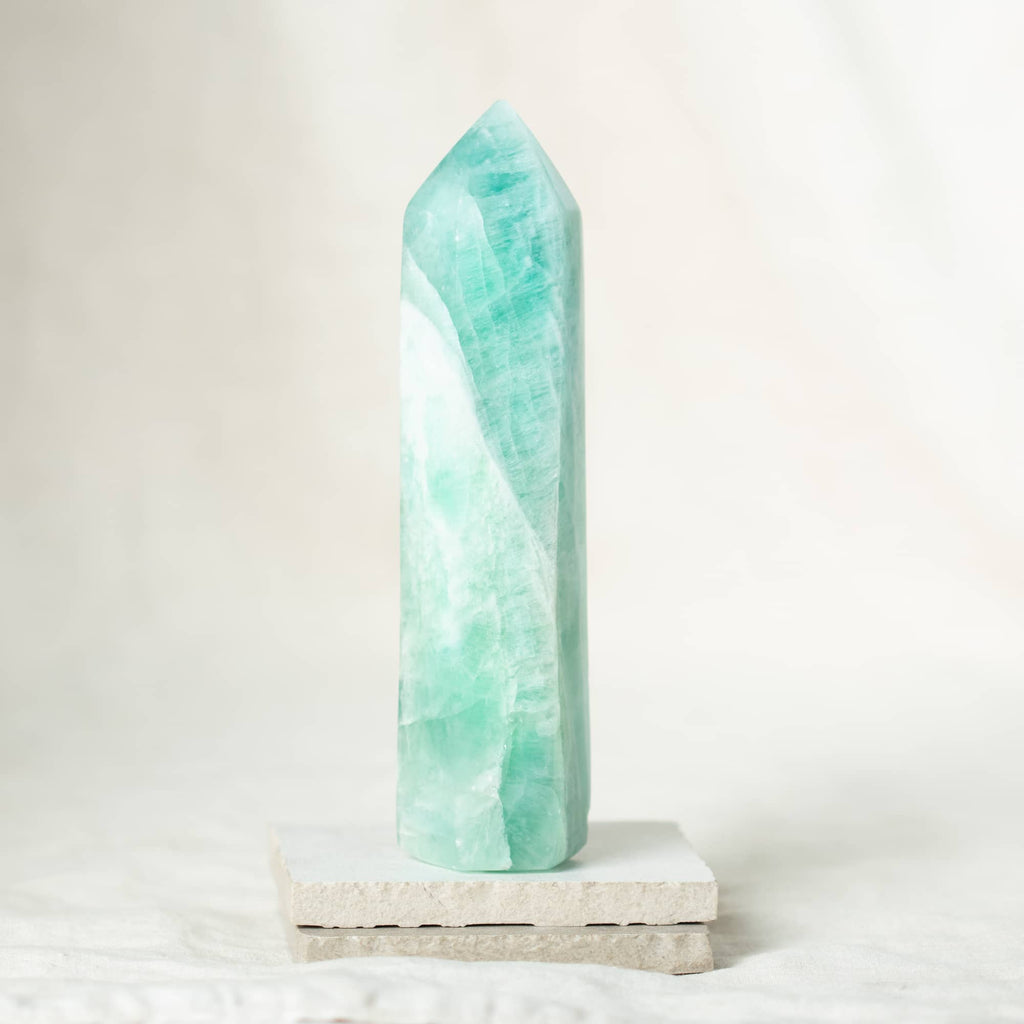 Green Fluorite Obelisk - 1 of a Kind
