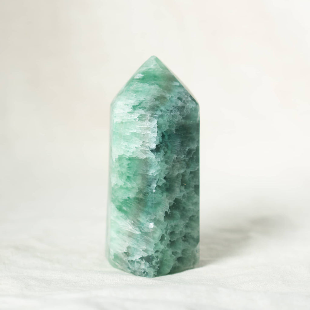 Green Fluorite Obelisk - 1 of a Kind
