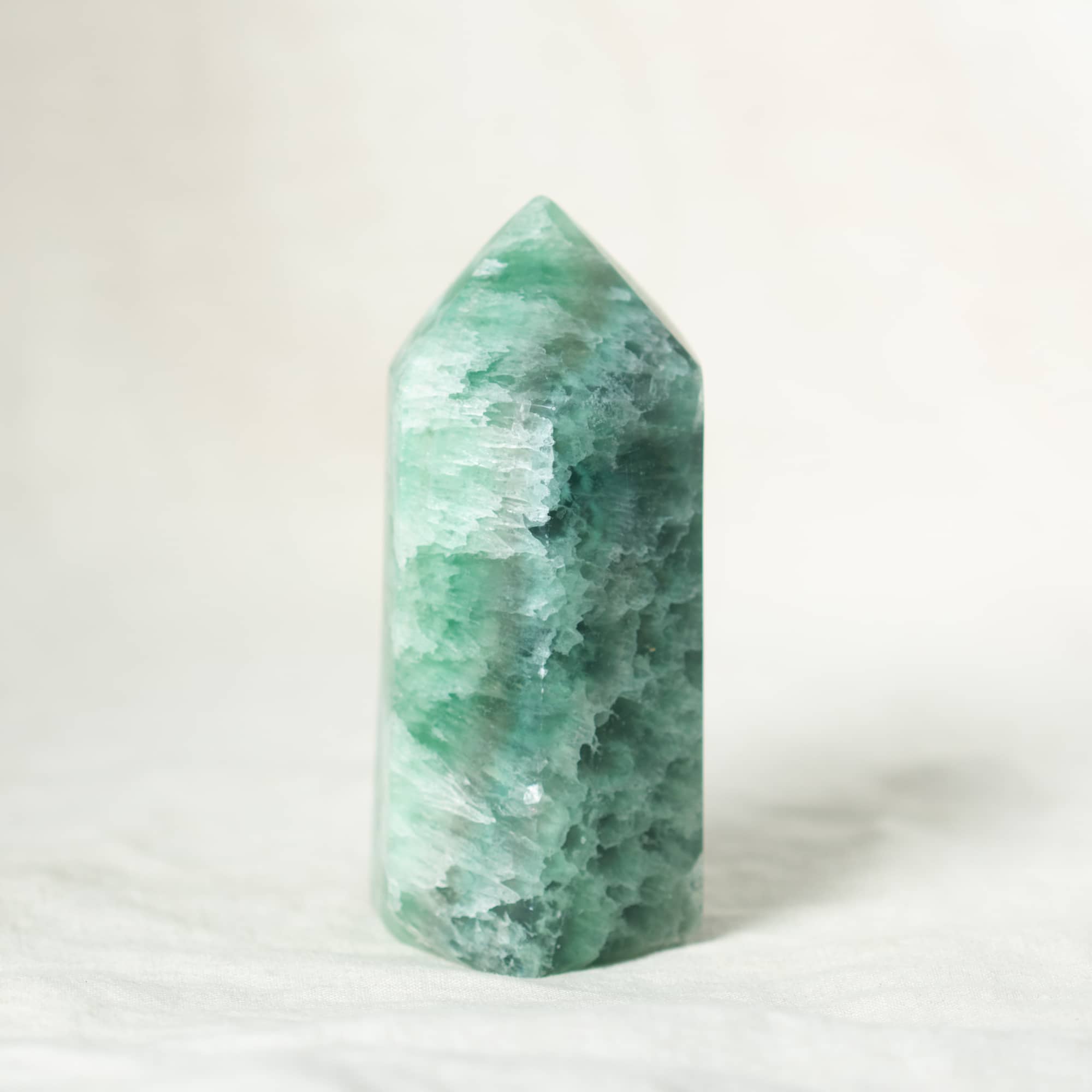 Green Fluorite Obelisk - 1 of a Kind