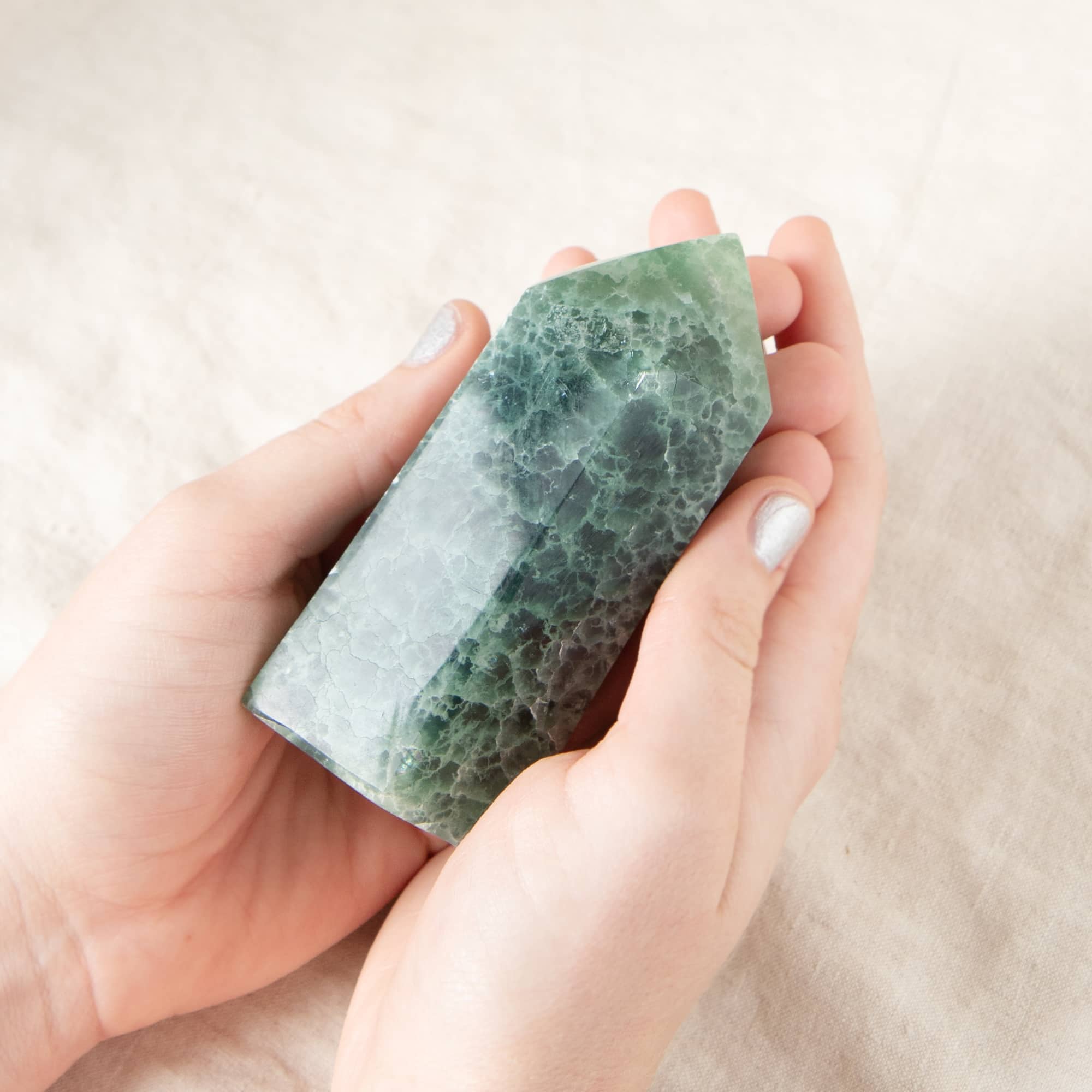 Green Fluorite Obelisk - 1 of a Kind