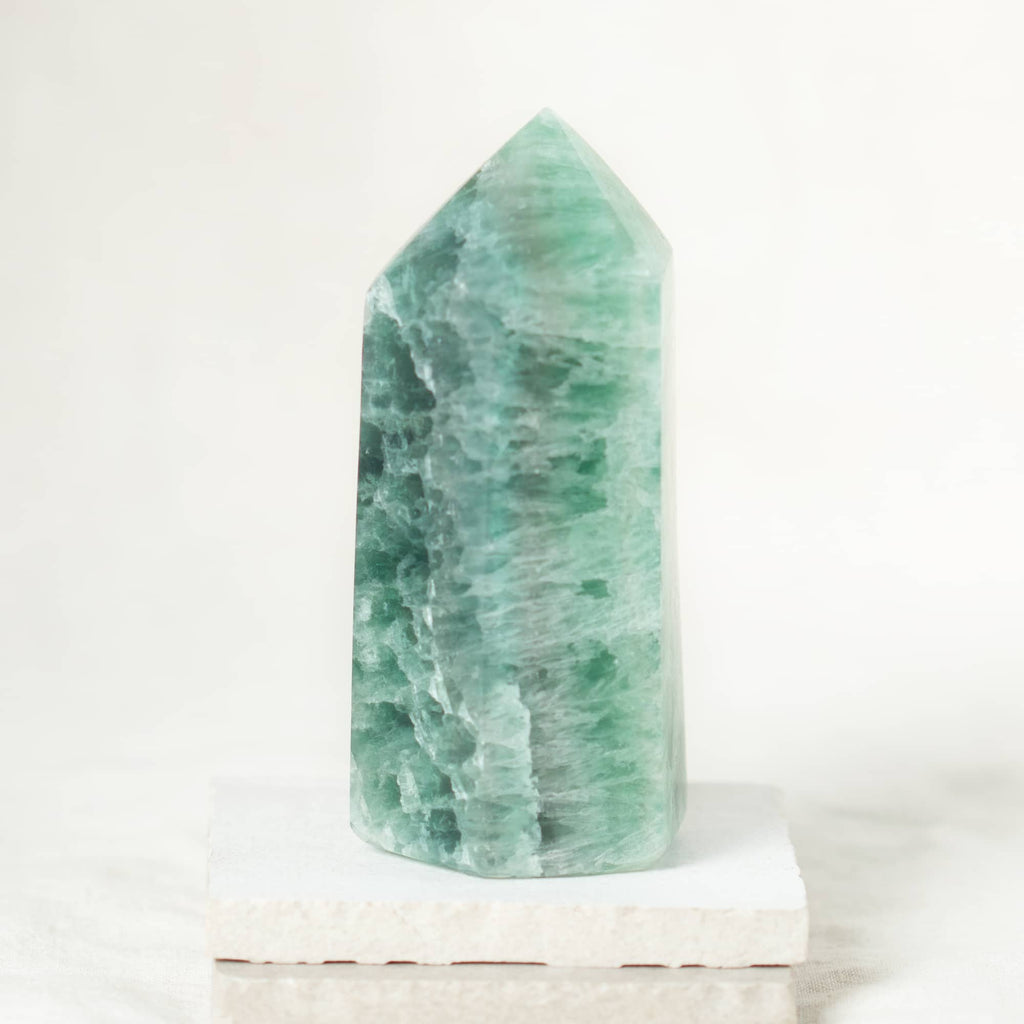 Green Fluorite Obelisk - 1 of a Kind