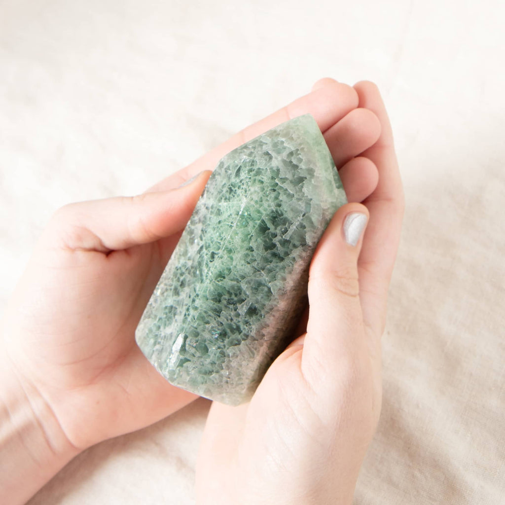 Green Fluorite Obelisk - 1 of a Kind