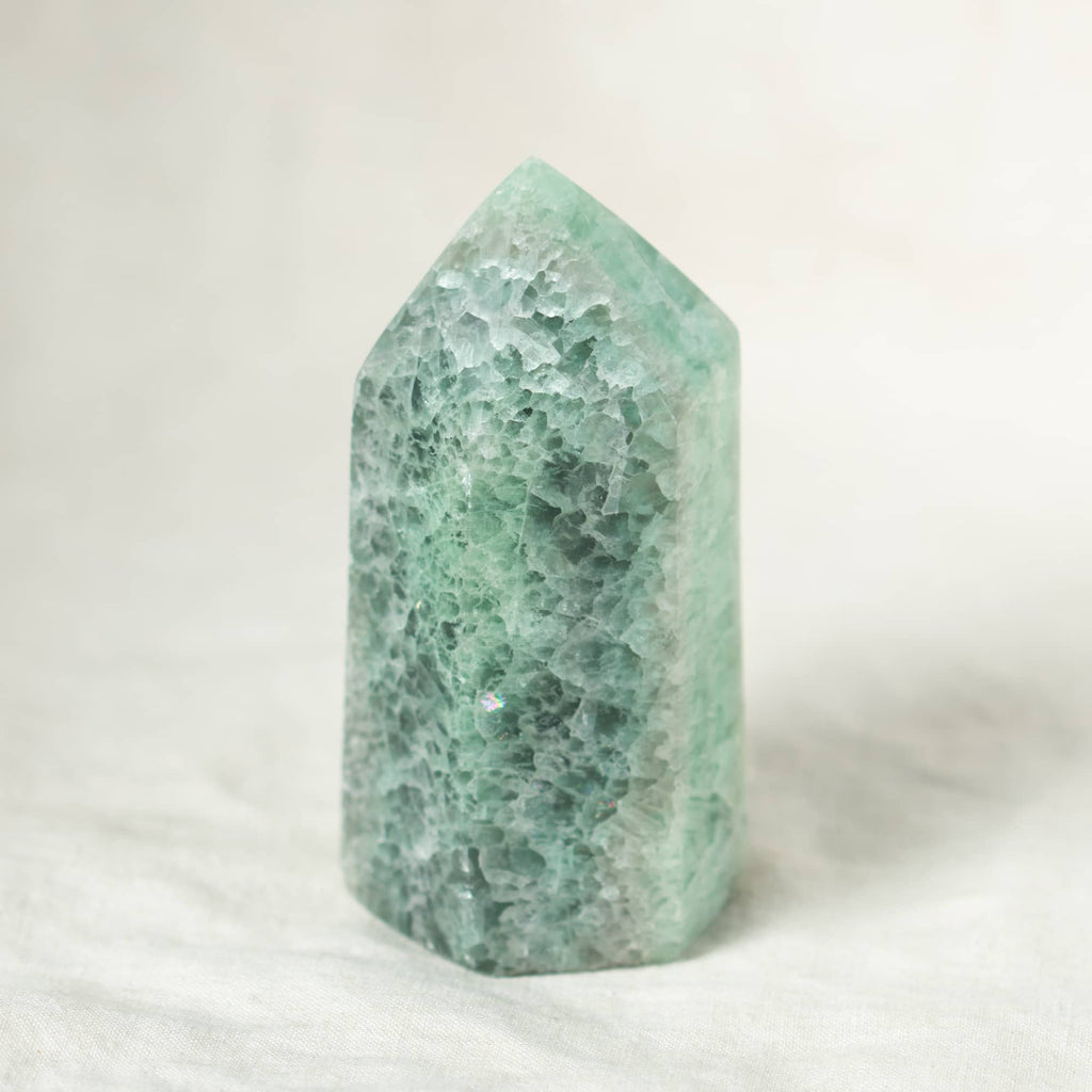 Green Fluorite Obelisk - 1 of a Kind