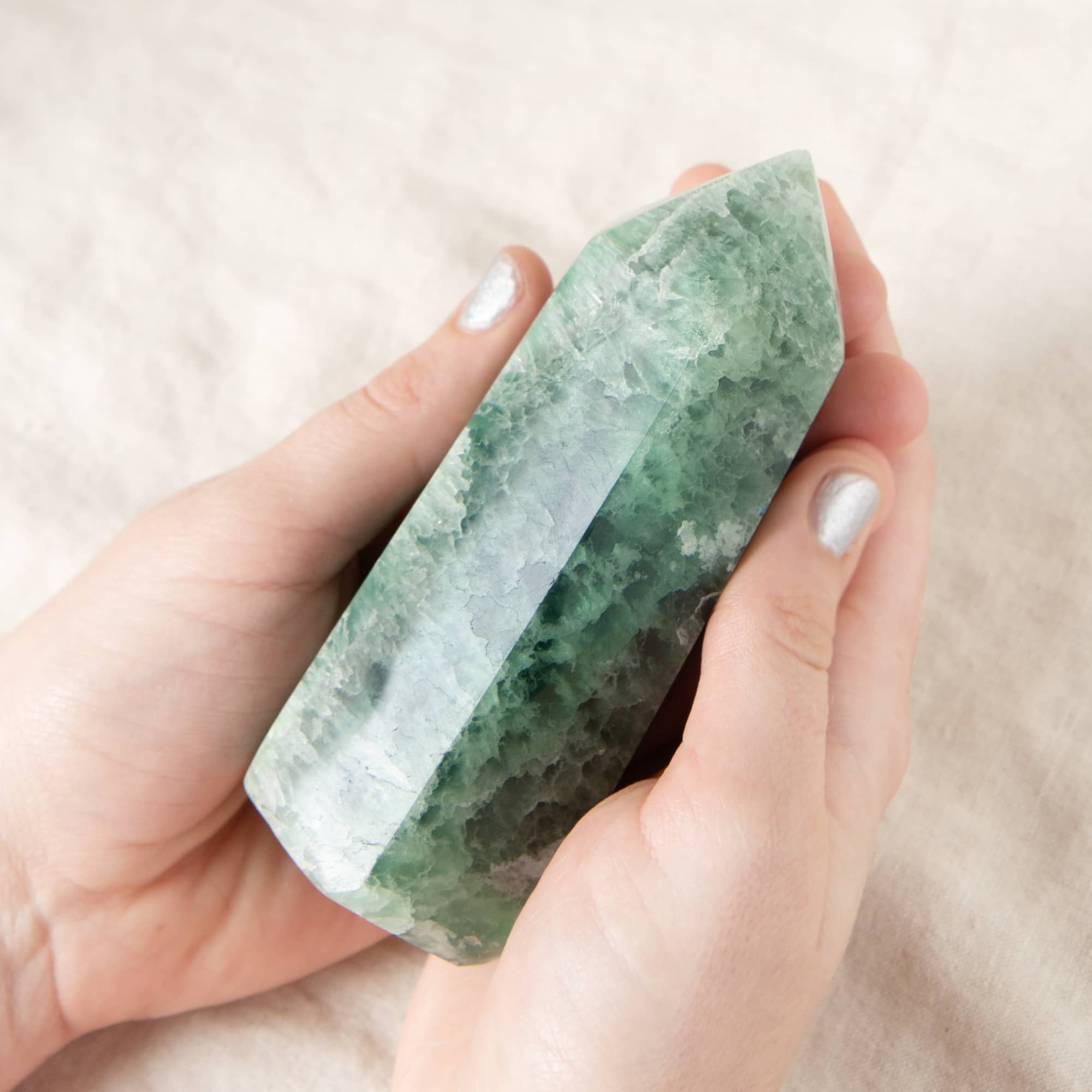 Green Fluorite Obelisk - 1 of a Kind