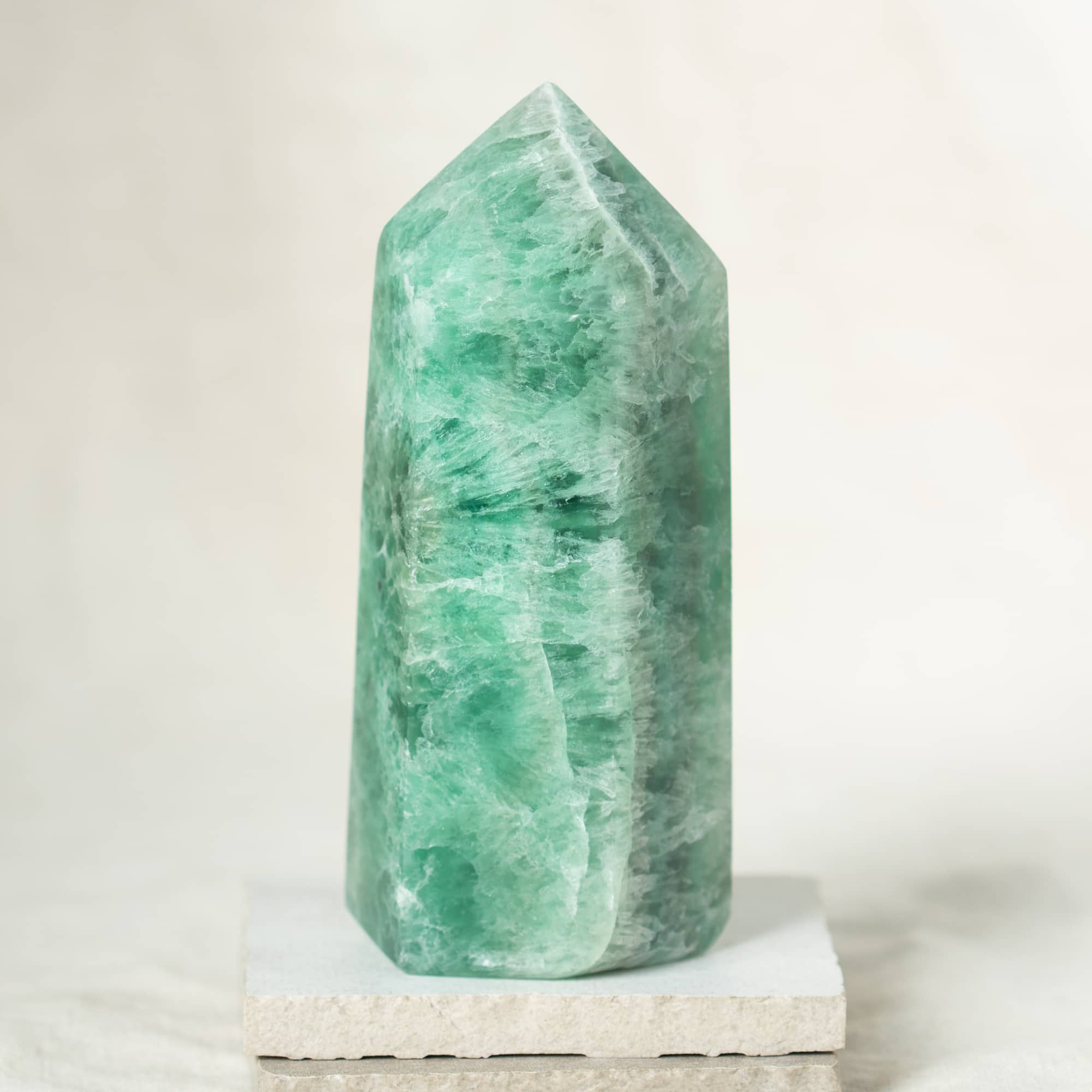 Green Fluorite Obelisk - 1 of a Kind