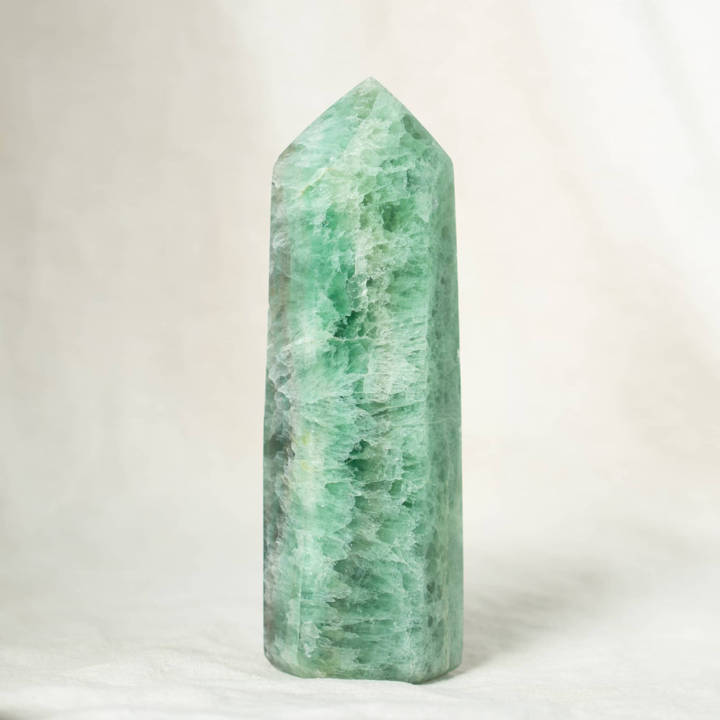 Green Fluorite Obelisk - 1 of a Kind