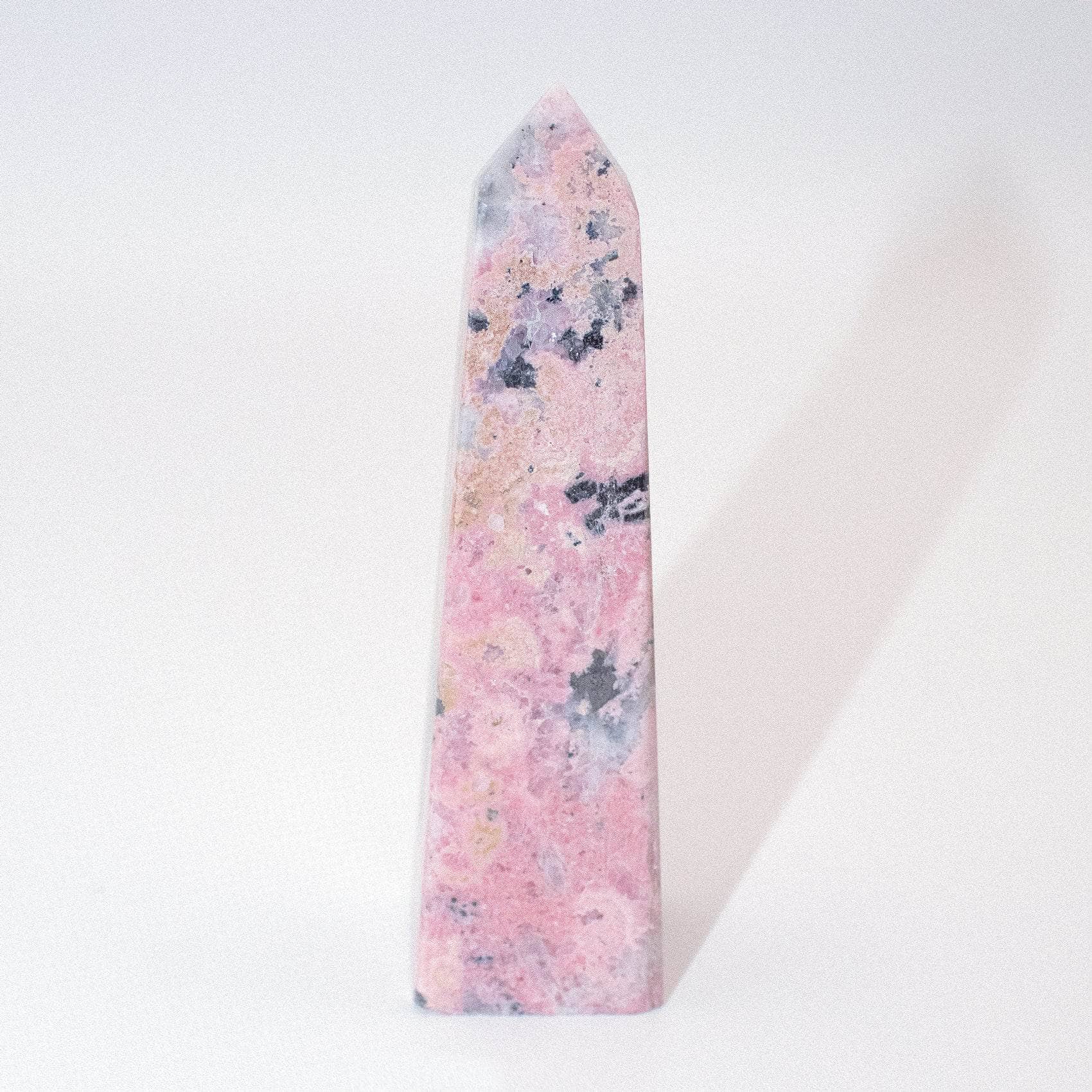 Rhodonite Tower - AAA Premium Quality