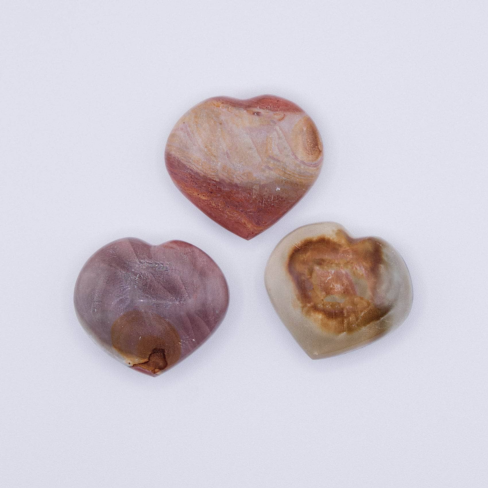 Polychrome Jasper Heart