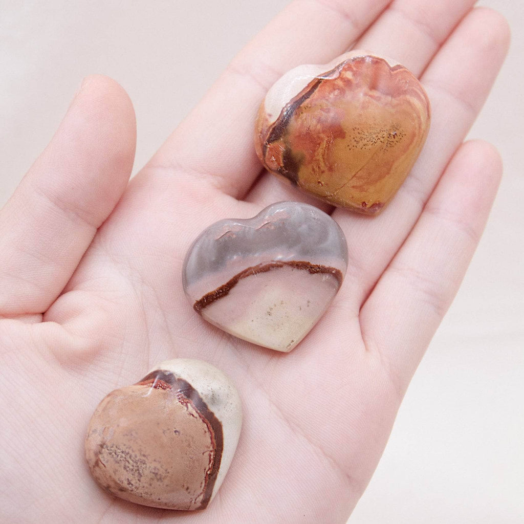 Polychrome Jasper Heart